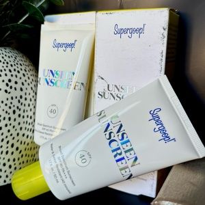 2 Pack of Supergoop! Unseen Sunscreen SPF 40 PA+++ 🌸 New! 🌸